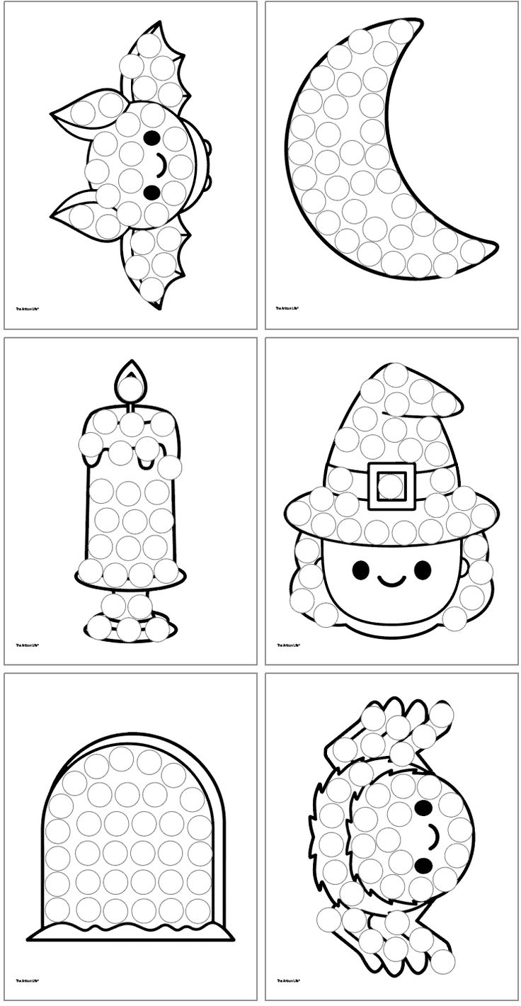 dot art printables