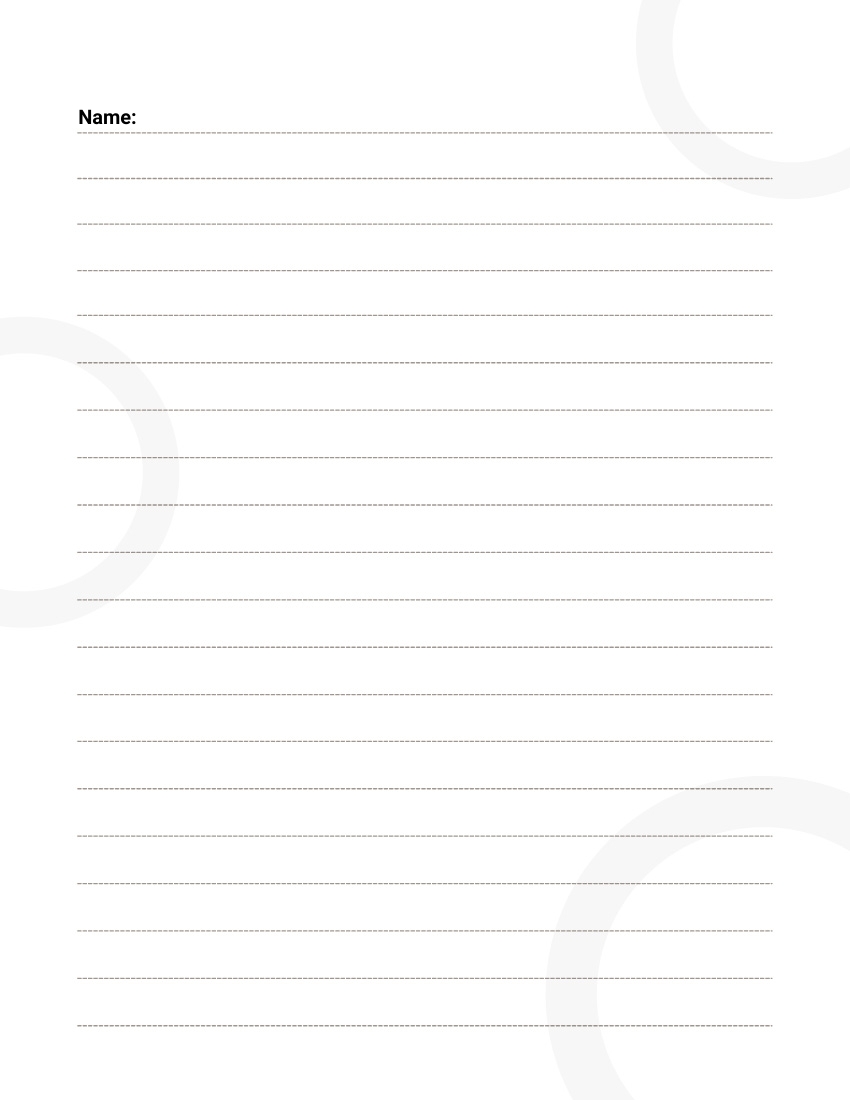 free printable lined paper pdf