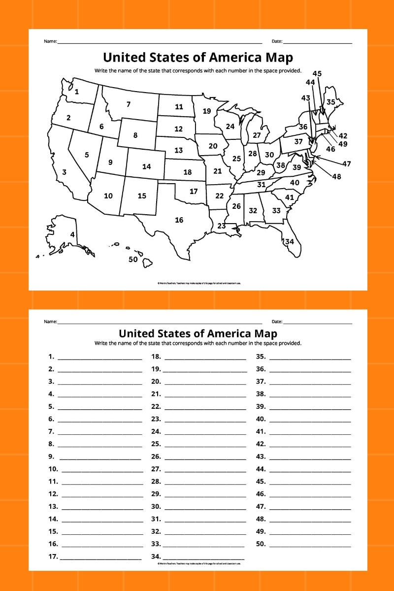 pdf states and capitals map printable
