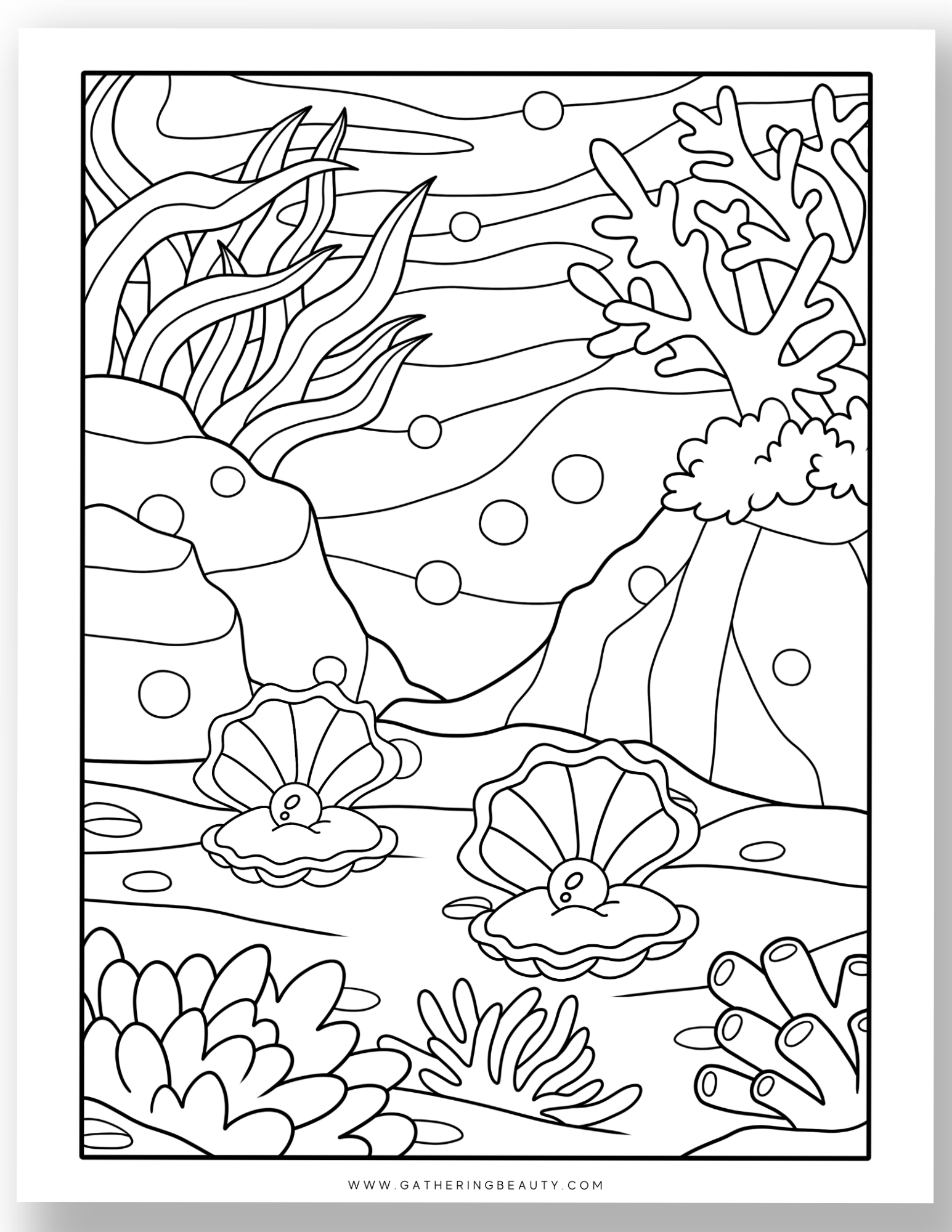 coloring pages for ocean