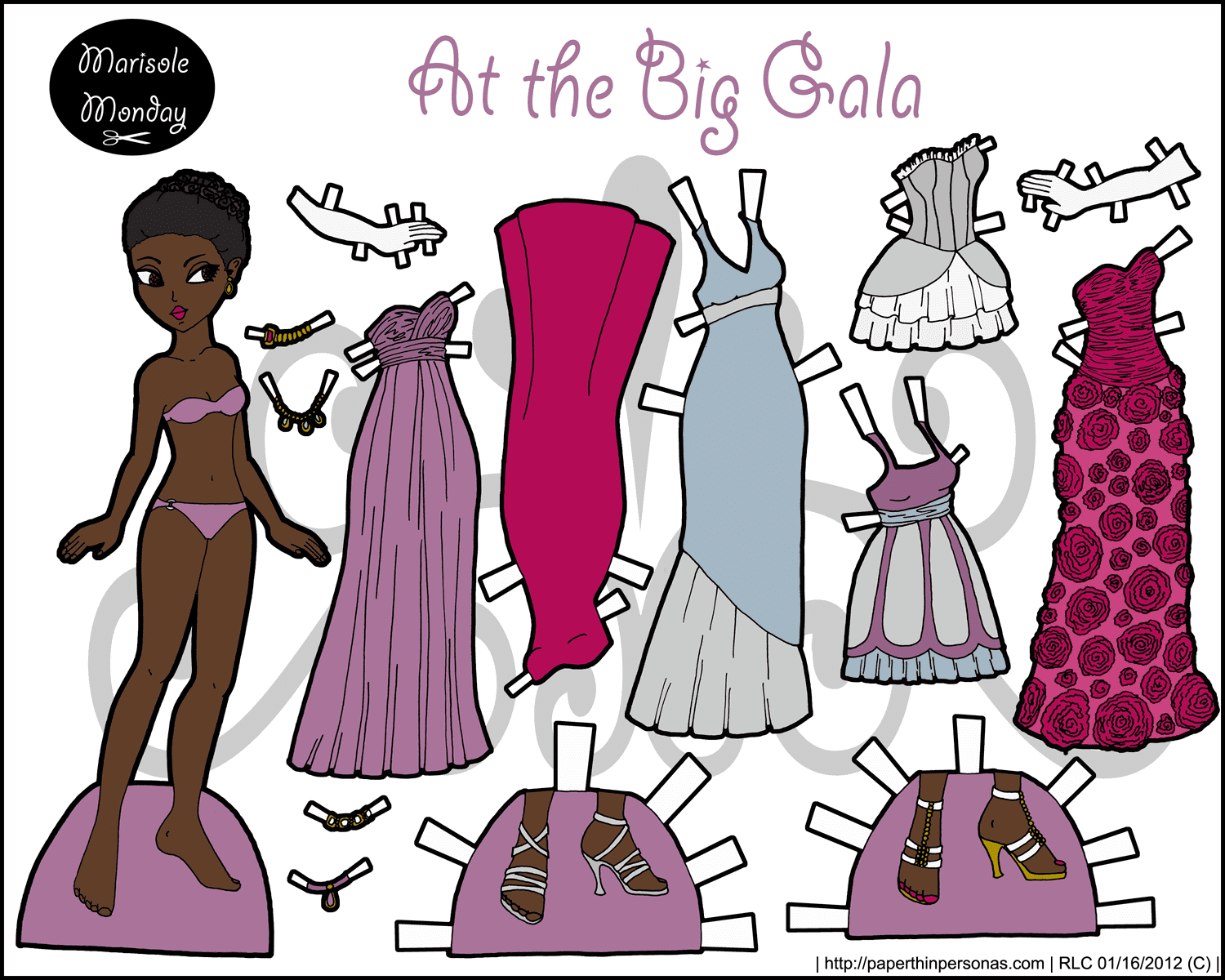 paper dolls free printable