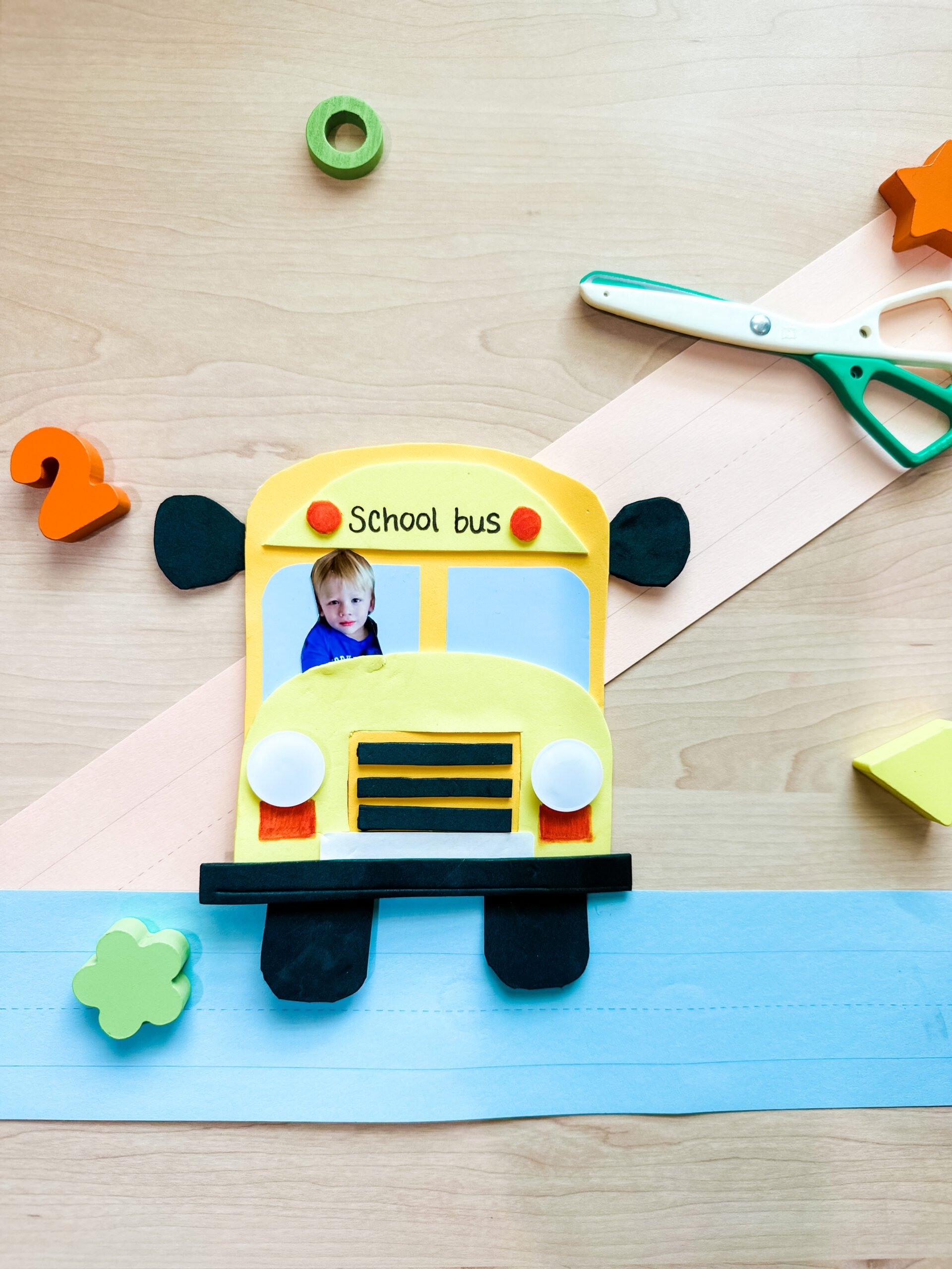 bus printable template