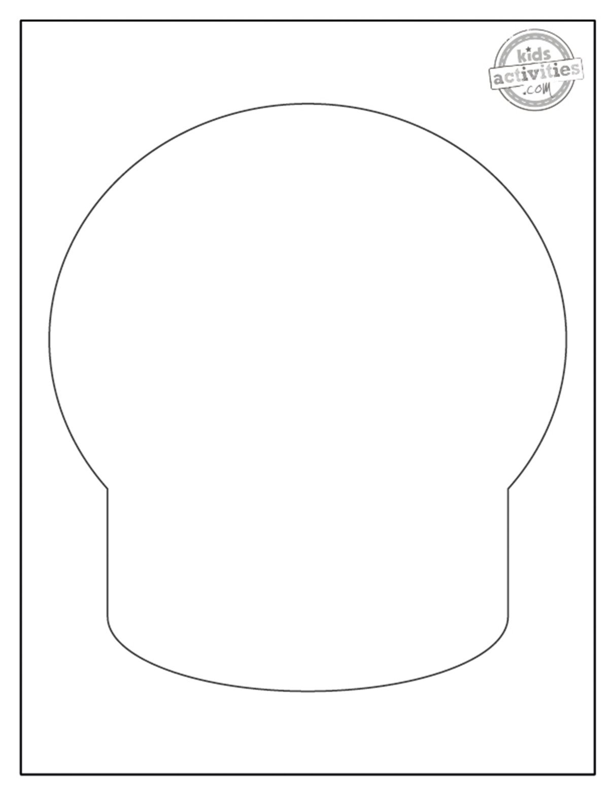 printable skull template