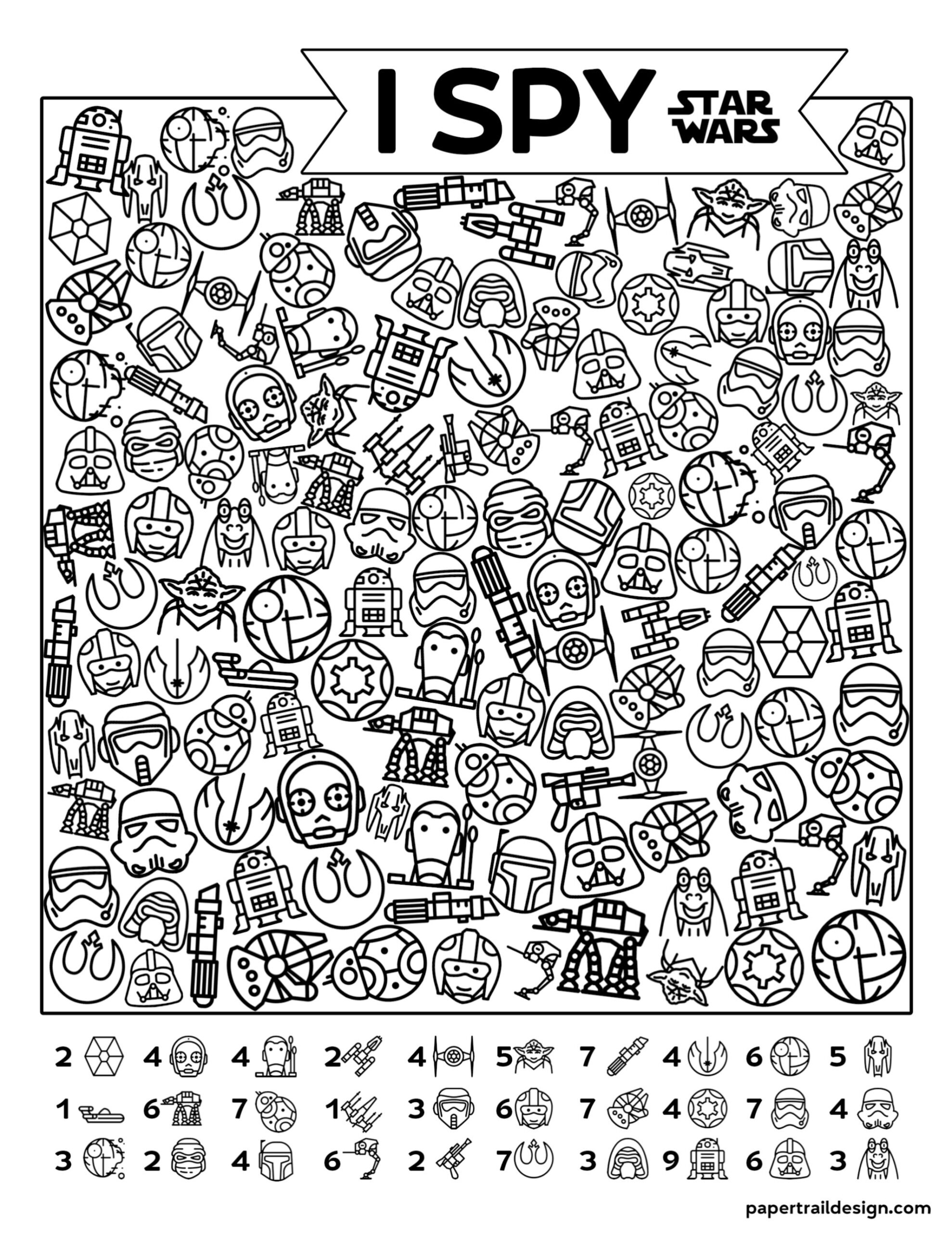 i spy game printable