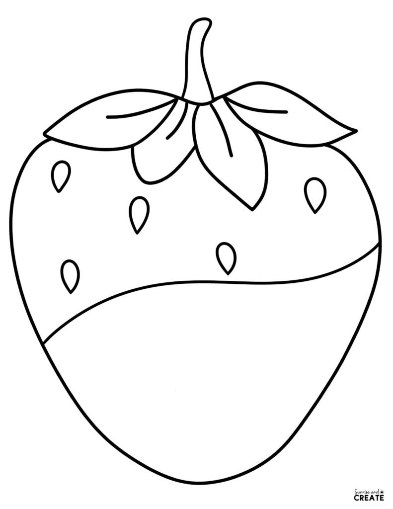 Free Printable Strawberry Templates