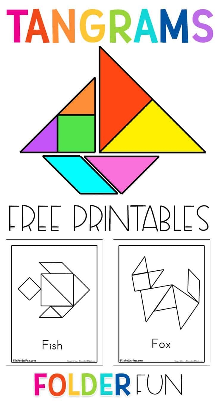 tangram puzzles printable pdf