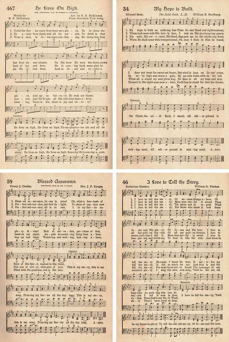 pdf free printable hymn sheet music
