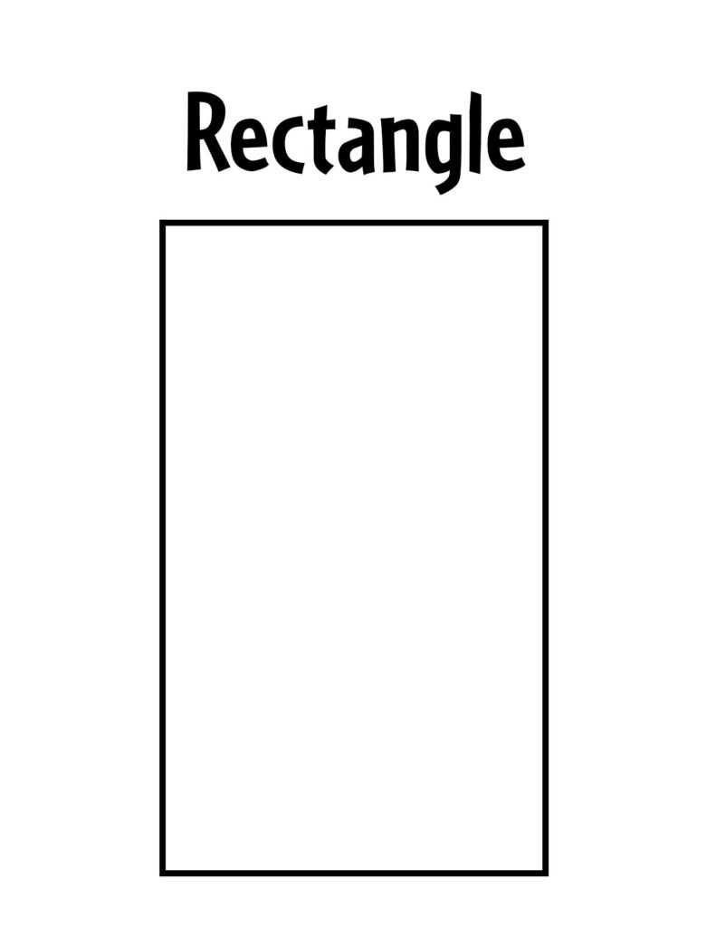Free Rectangle Worksheets For Preschool The Hollydog Blog