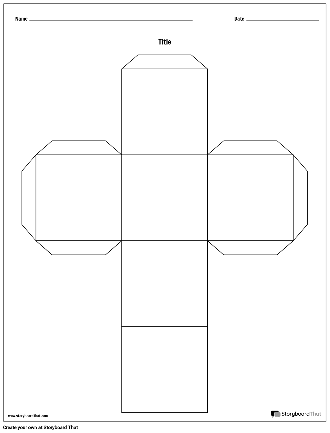 Free Story Cube Templates Create Print In 2025