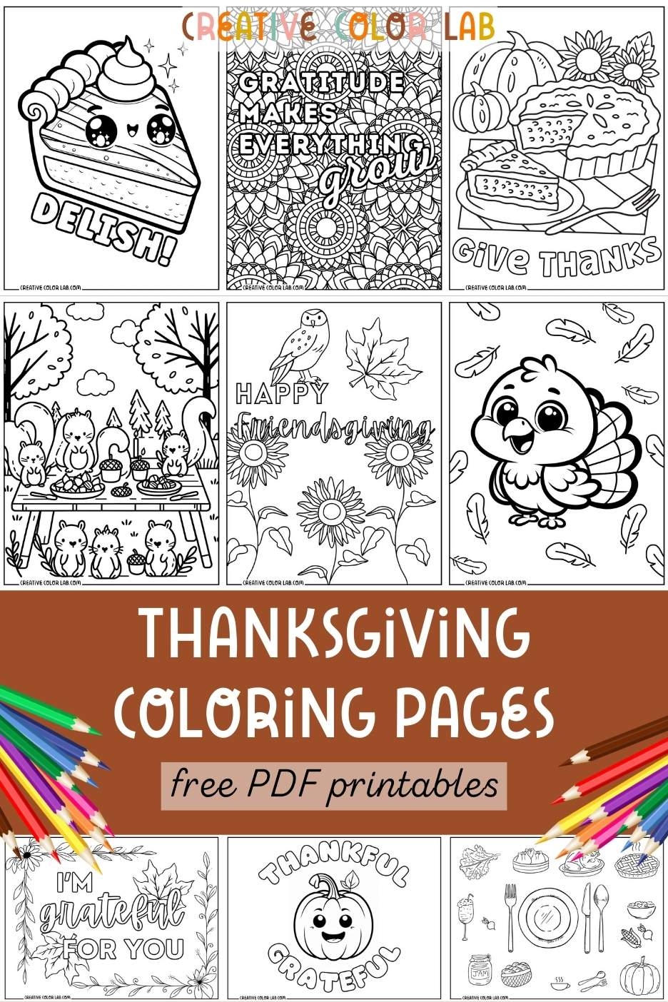 thanksgiving coloring pages printable
