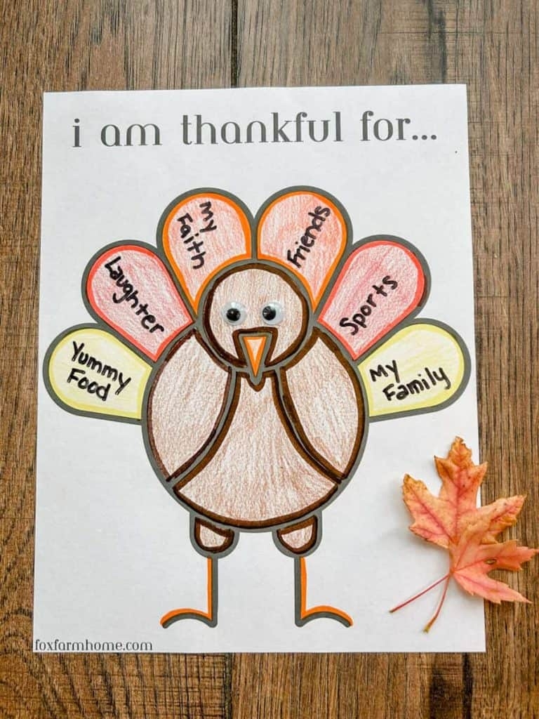 thanksgiving printables free