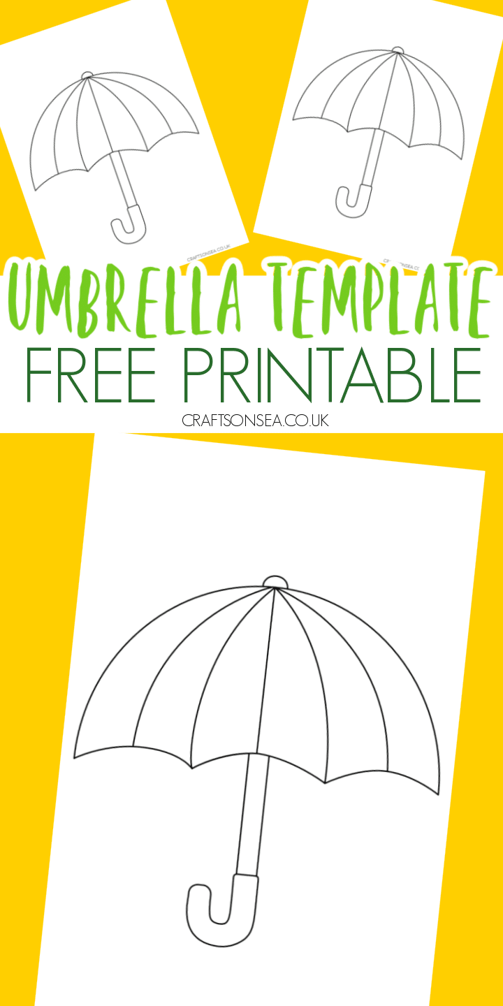 umbrella template printable