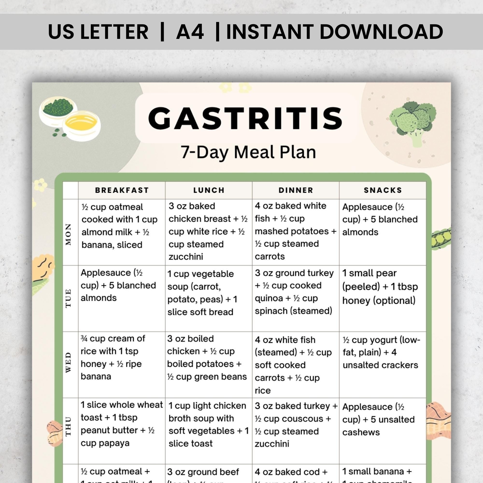 printable full liquid diet menu pdf