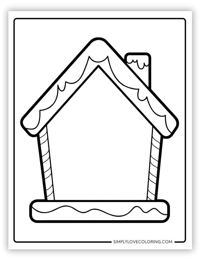 printable blank house template