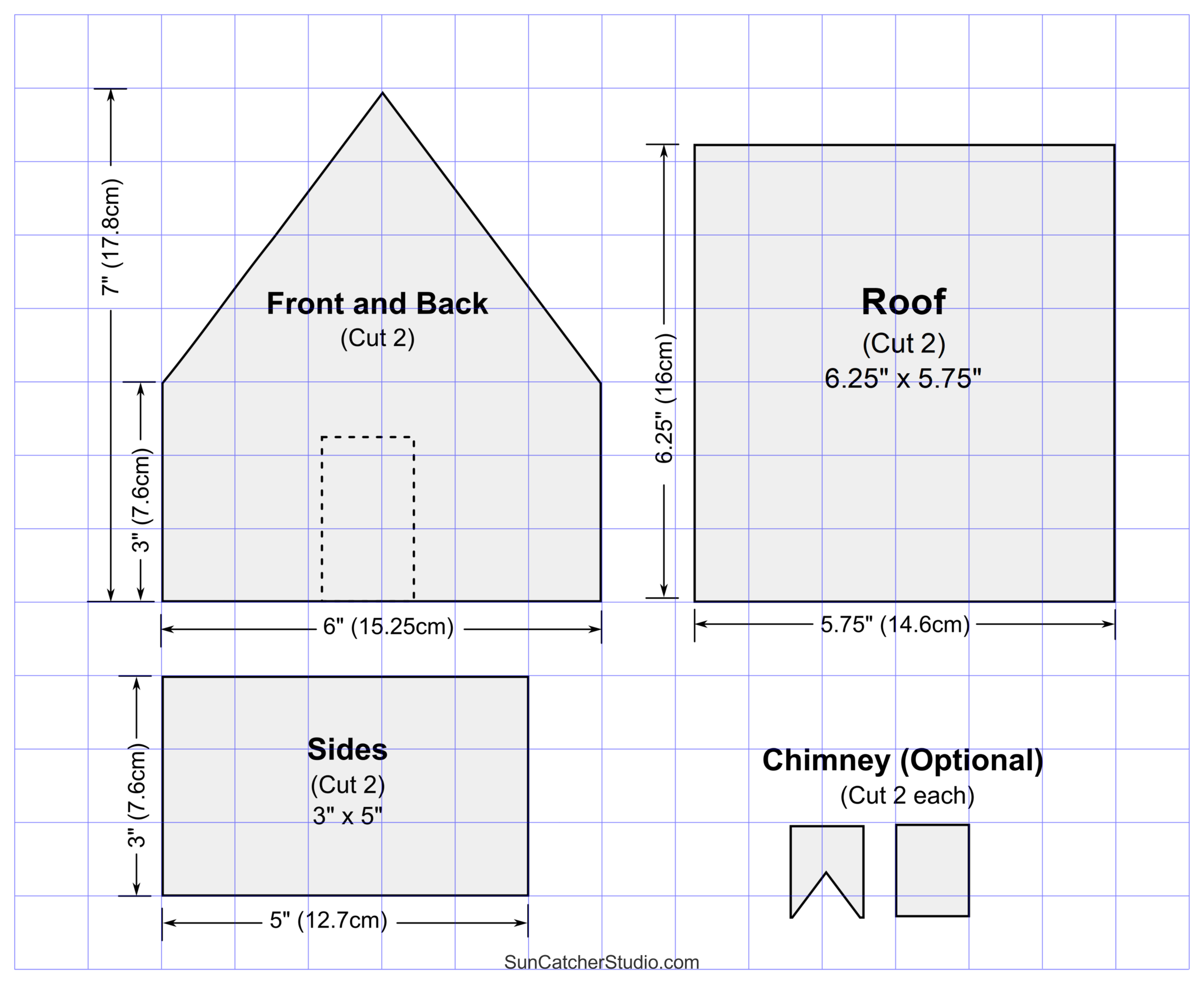 Gingerbread House Templates Printable Patterns Stencils Free Printables Lettering SVG Files Tools Apps