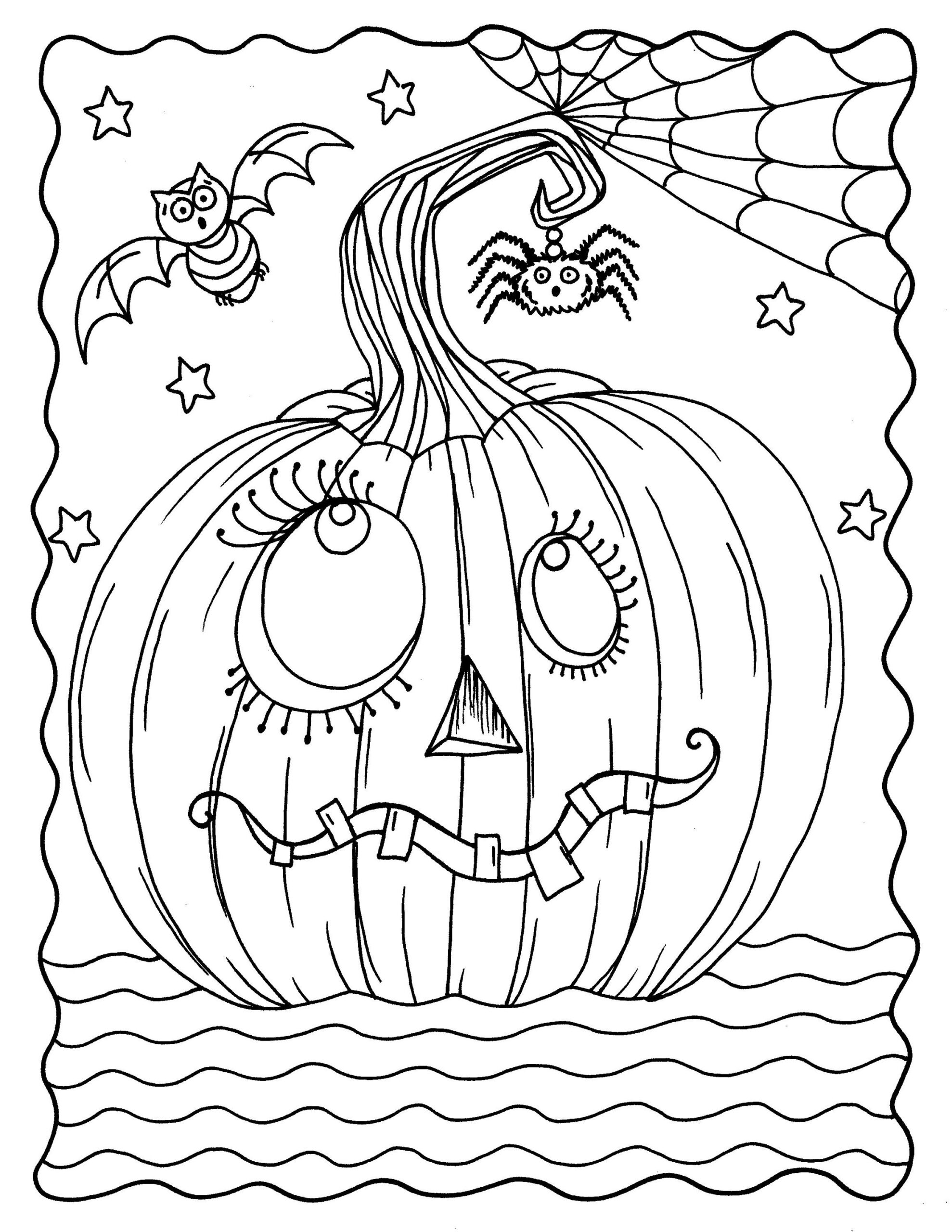 GOOFY Pumpkin Coloring Page Digital Download Instant Printable Adult Coloring Pages Halloween Jack O Lantern Etsy Denmark