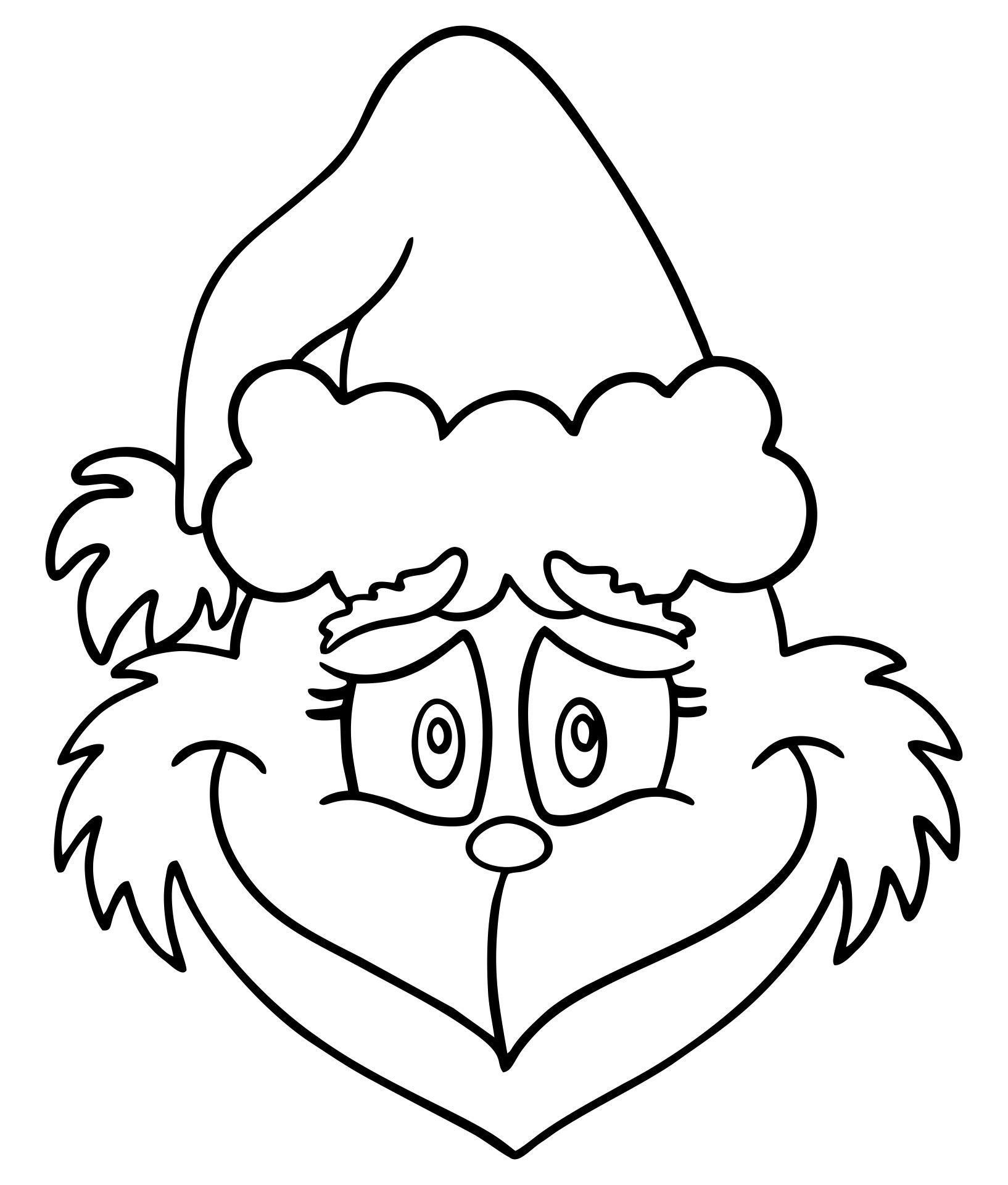 Grinch Pattern 10 Free PDF Printables Printablee Grinch Coloring Pages Christmas Coloring Pages Free Christmas Coloring Pages