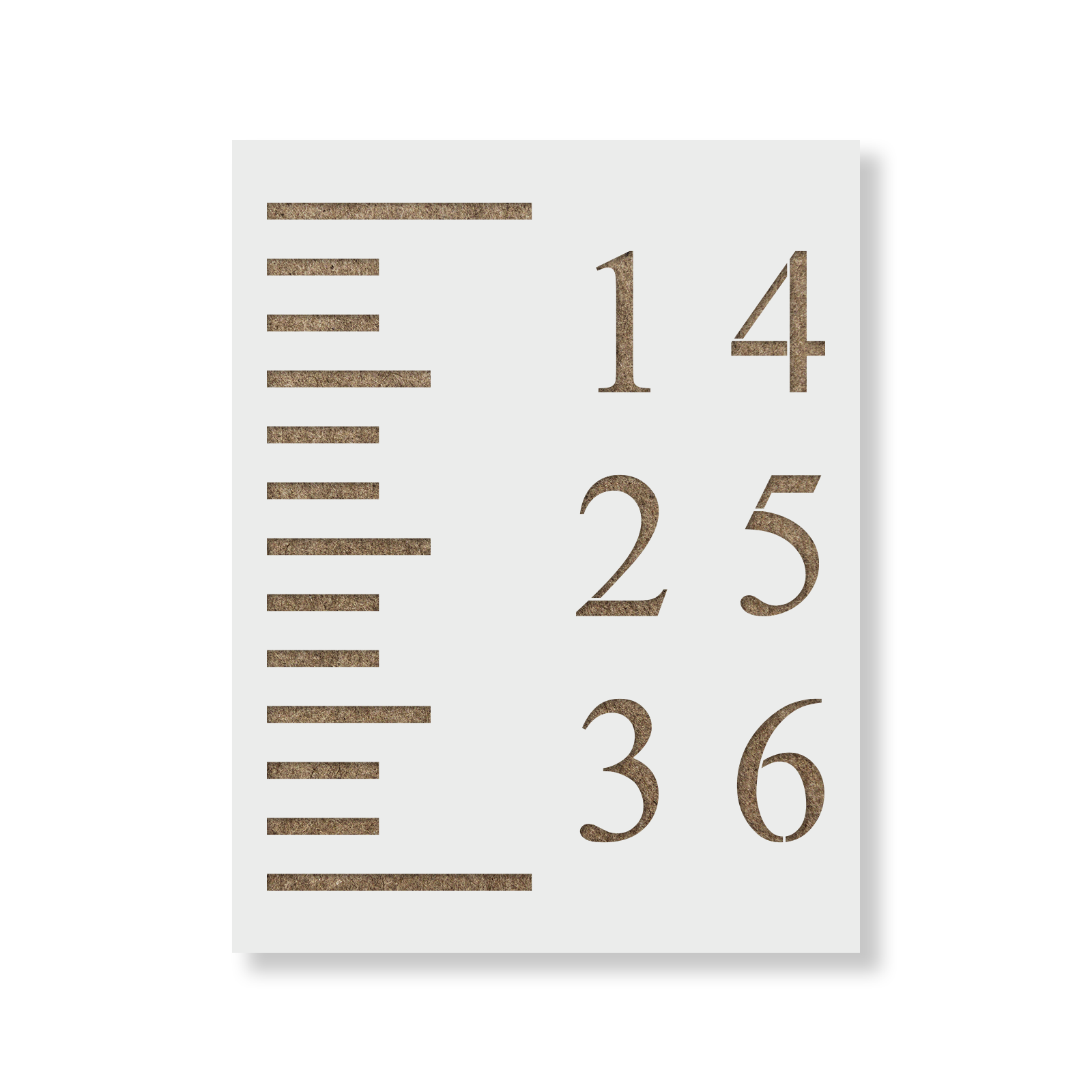 printable growth chart stencil