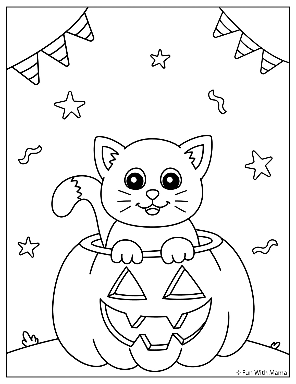 halloween coloring sheets free