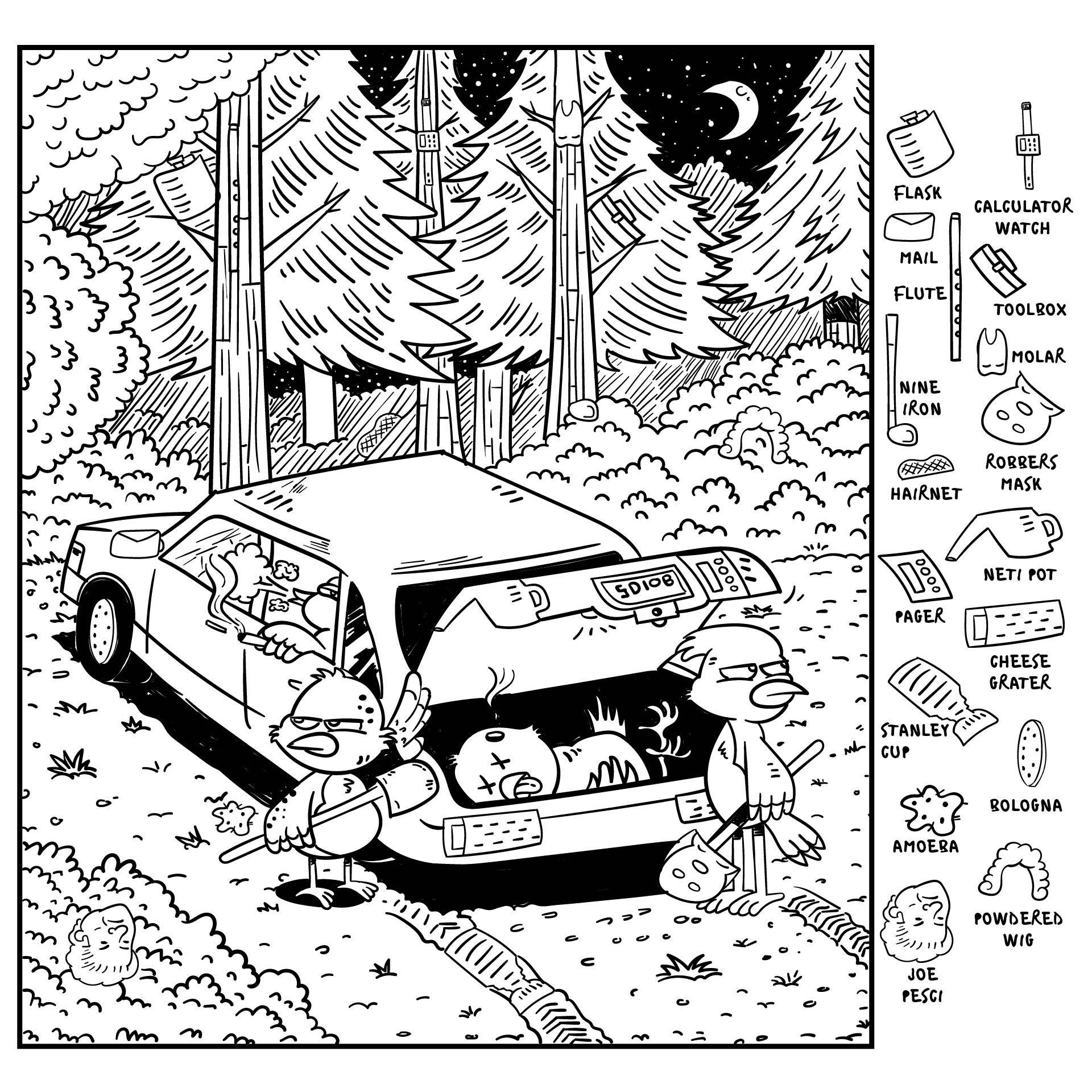 hidden pictures printable pdf