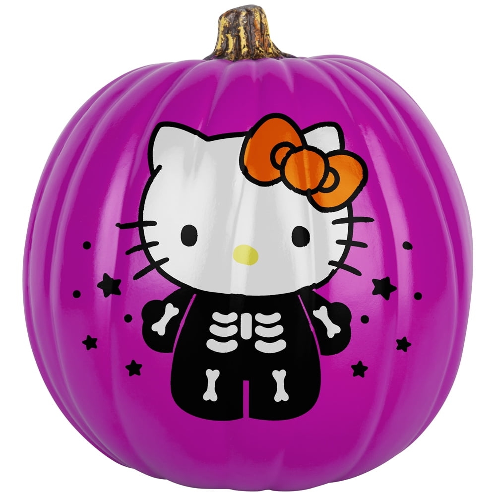 Hello Kitty Brandclub Gemmy Industries Hello Kitty Pumpkin Painting Kit
