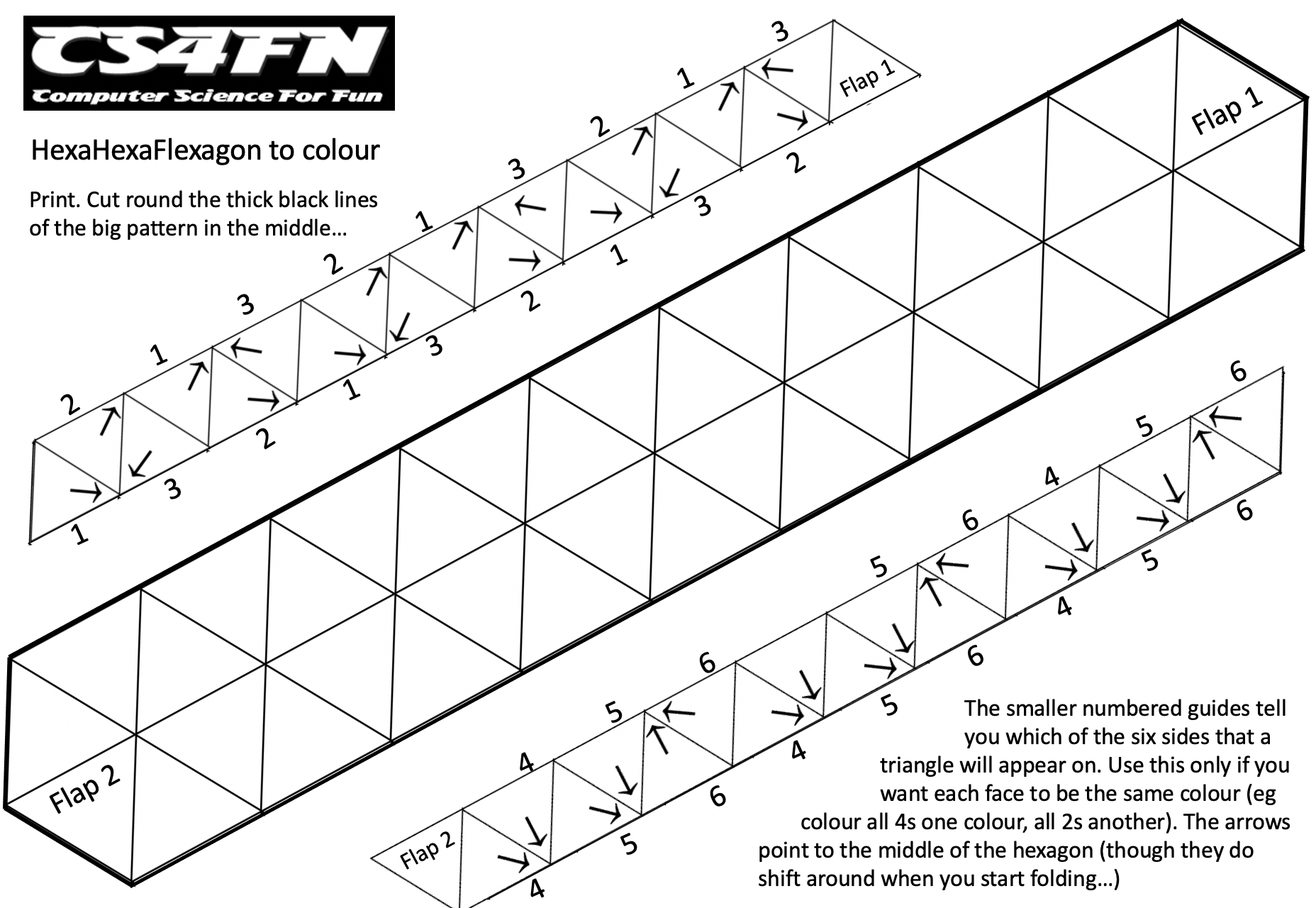 Hexahexaflexagons Cs4fn