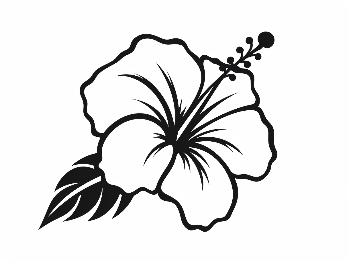 Hibiscus Flower Coloring Pages Top 60 Free Printable Designs