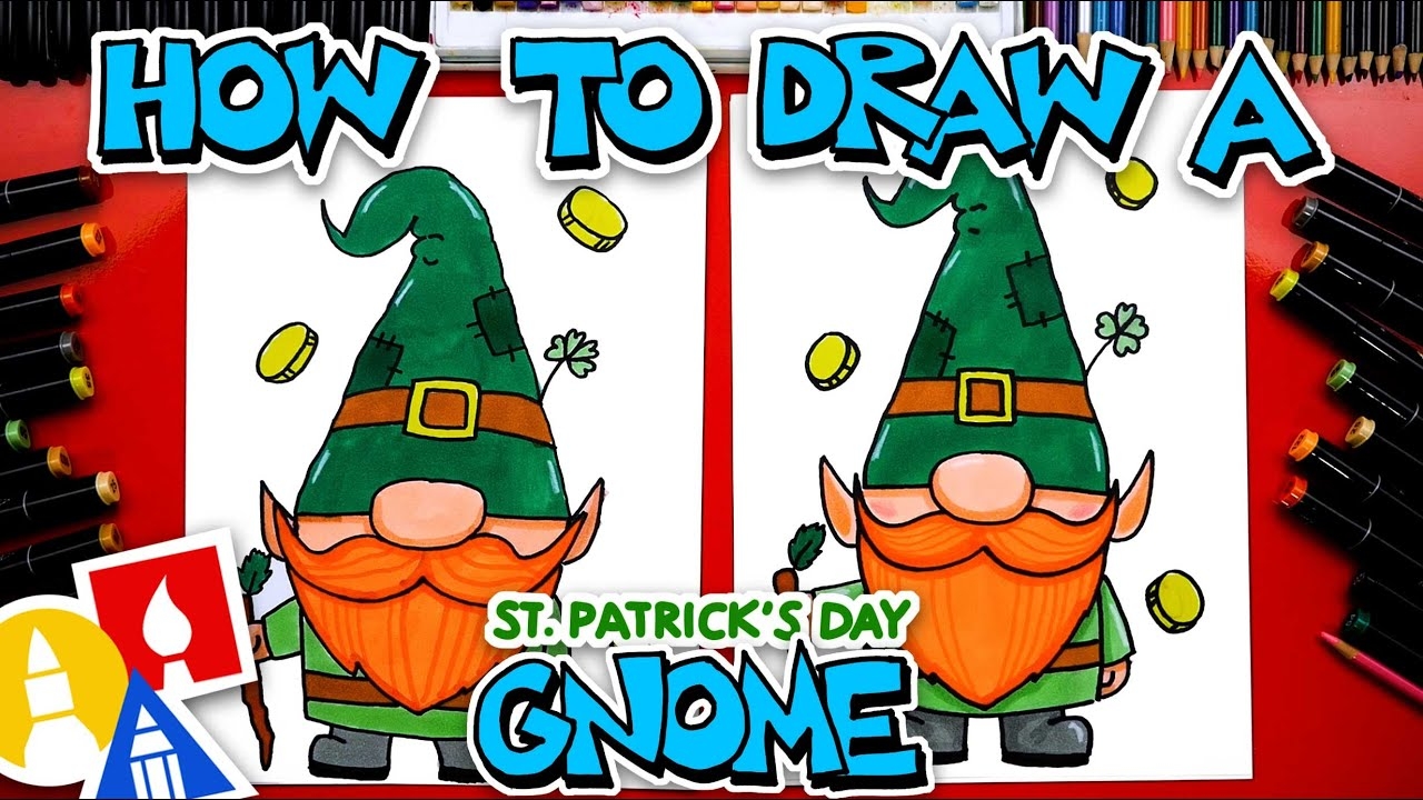 How To Draw A St Patrick s Day Gnome YouTube