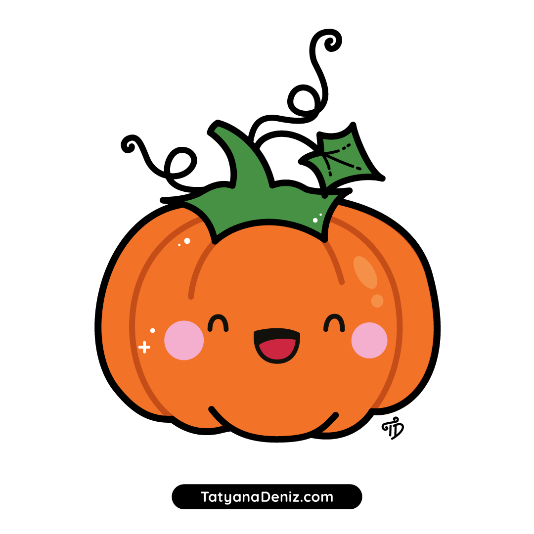 How To Draw Easy And Cute Halloween Pumpkin Step by step