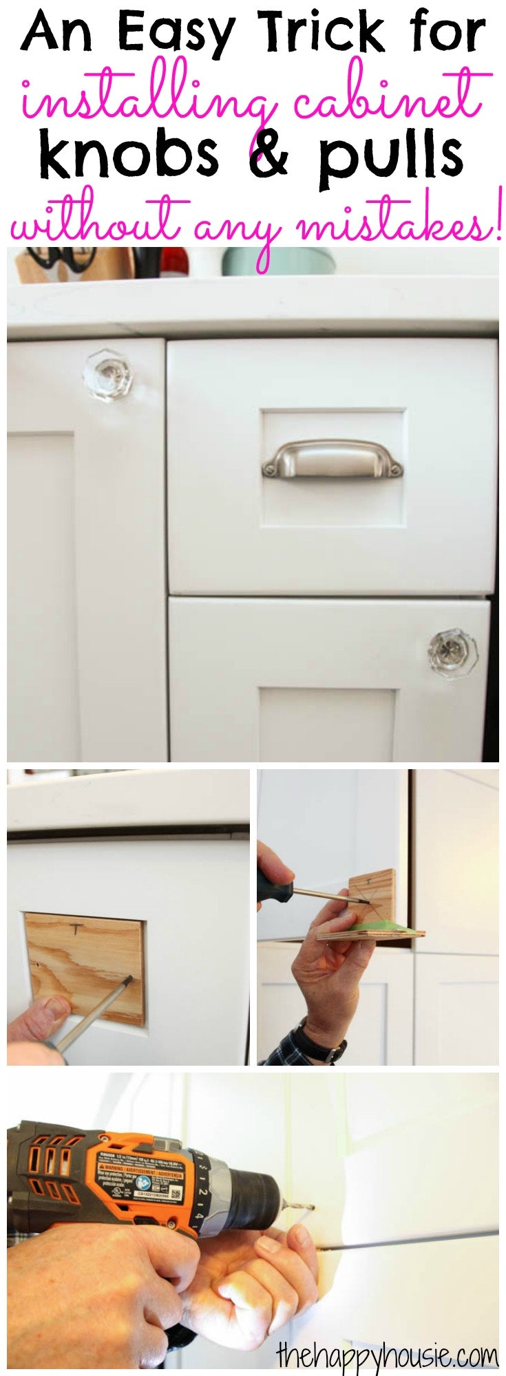 free printable cabinet hardware template