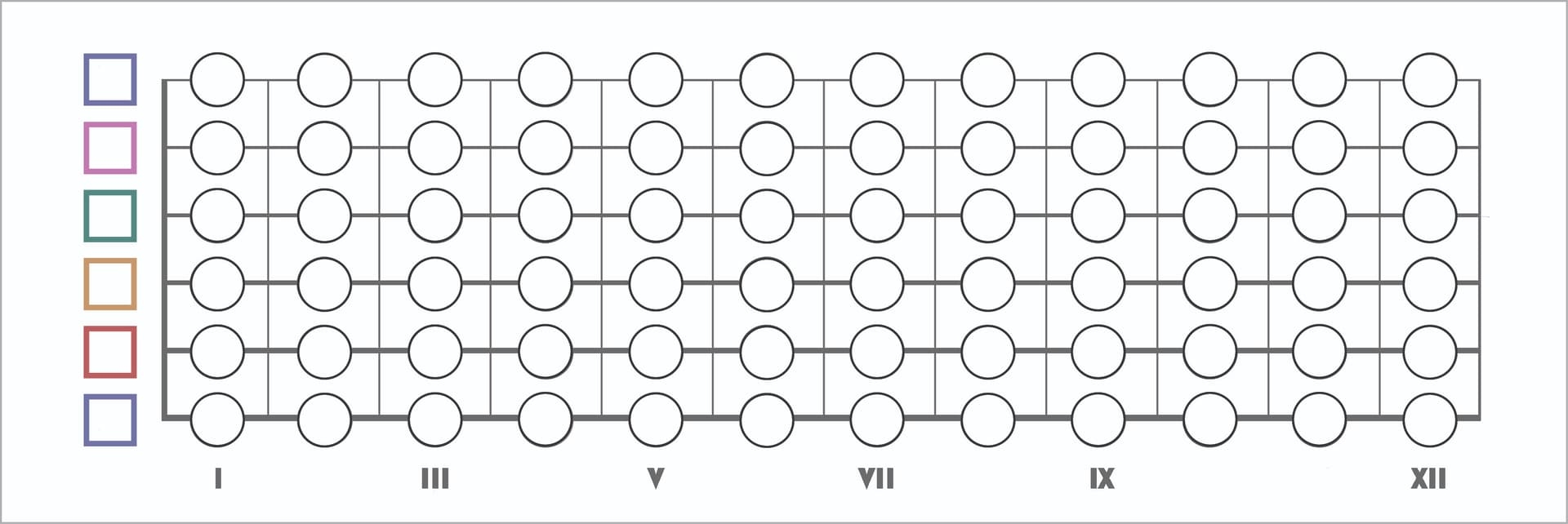 I Made An Empty Fretboard Diagram To Practice Notes On Fretboard JustinGuitar Community