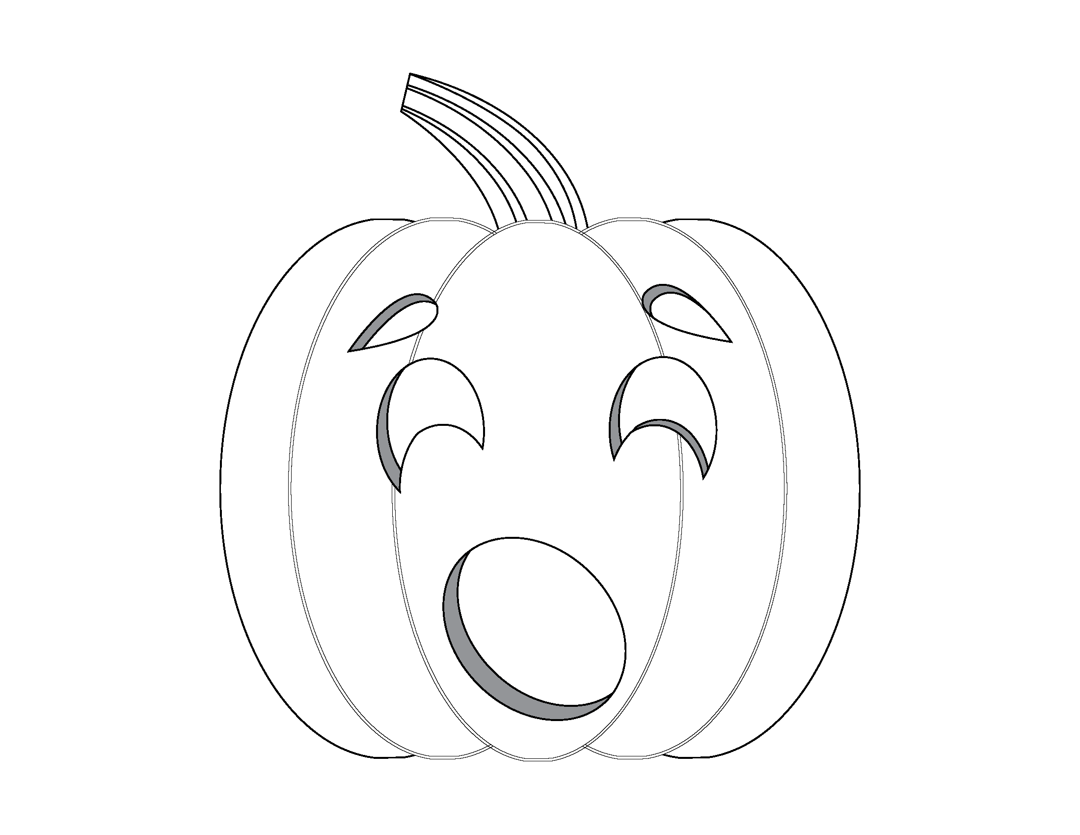 jack o lantern coloring pages