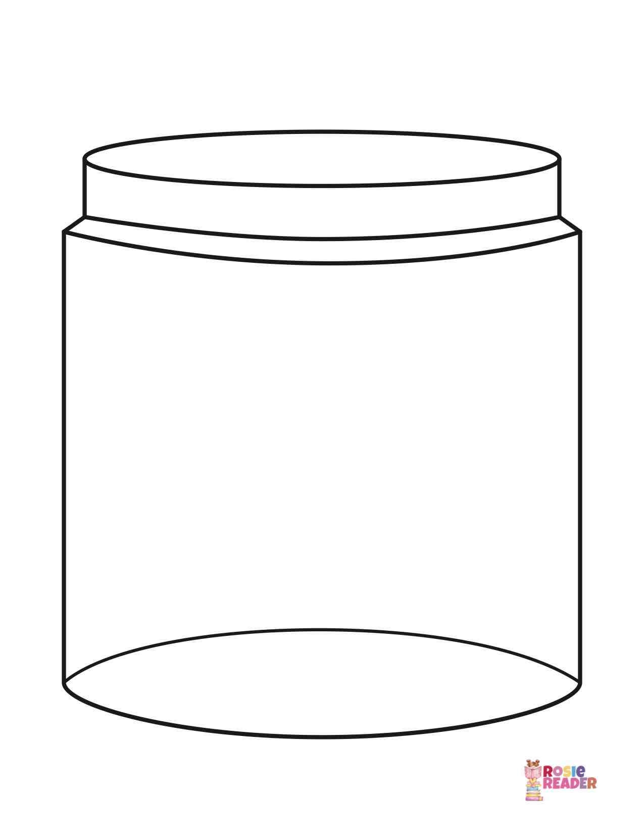 Jar Template Reading Adventures For Kids Ages 3 To 5
