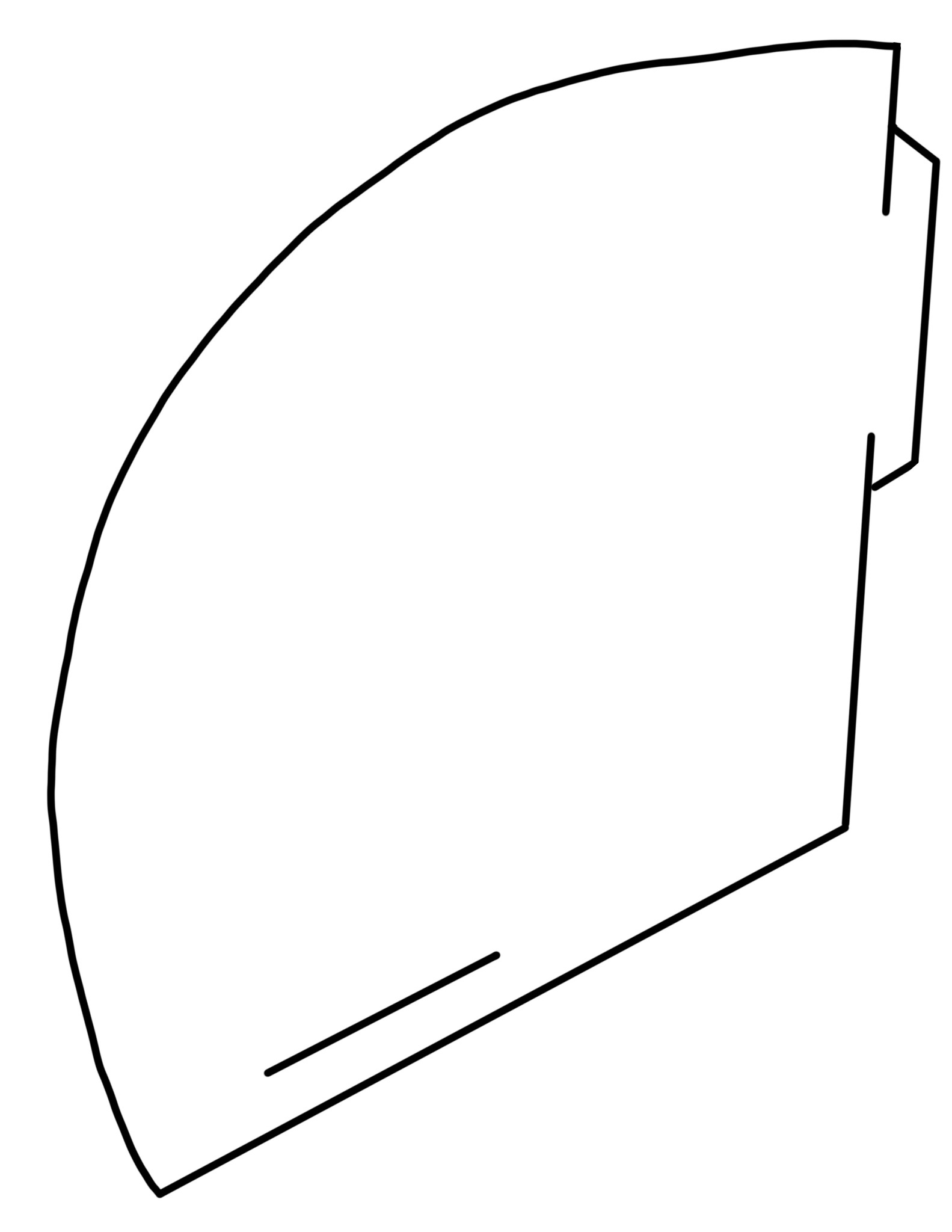 printable party hat template