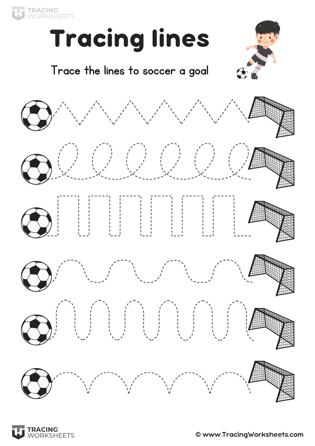 free printable tracing worksheets