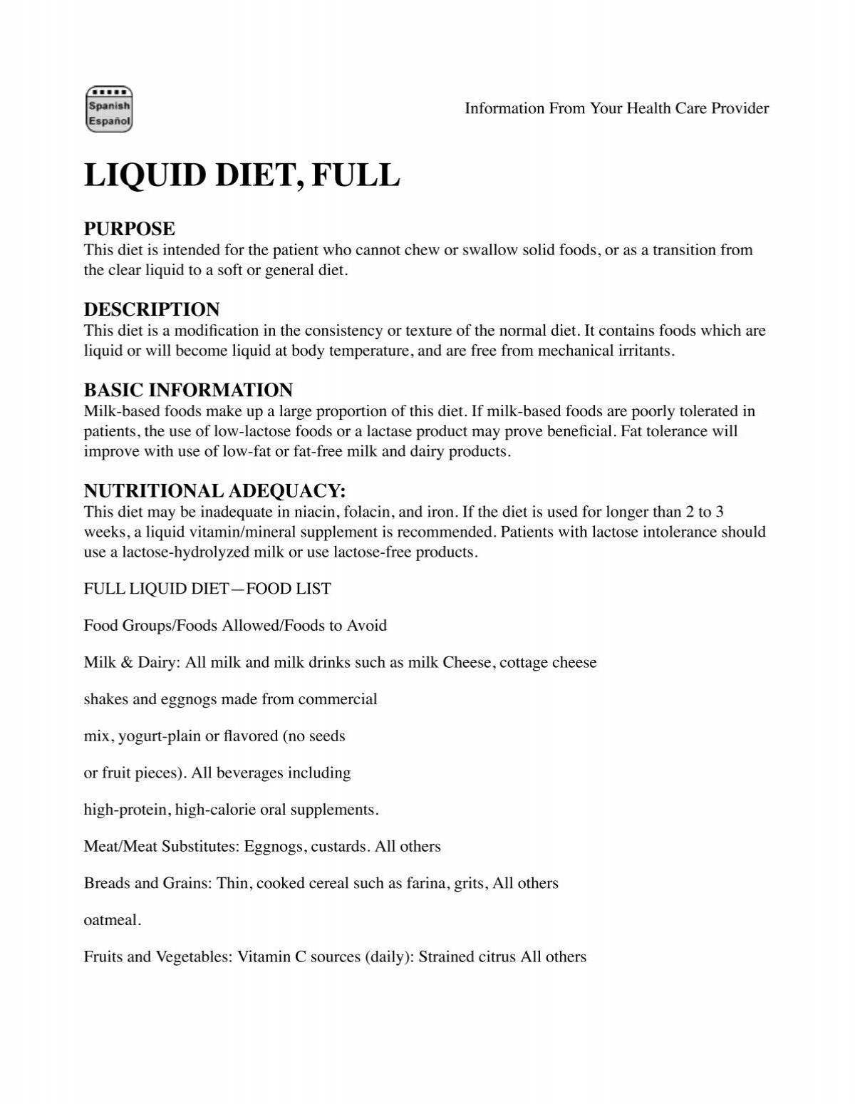 Liquid Diet Full pdf