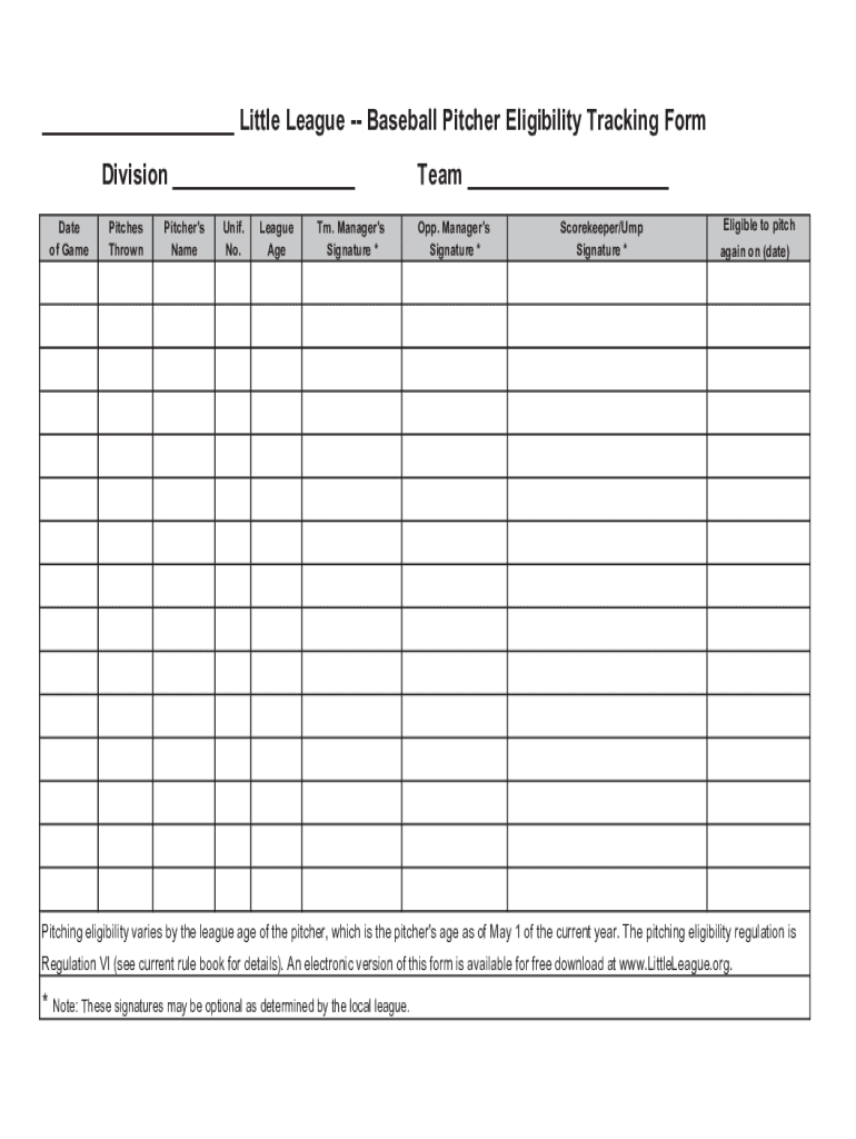 free printable pitching chart pdf
