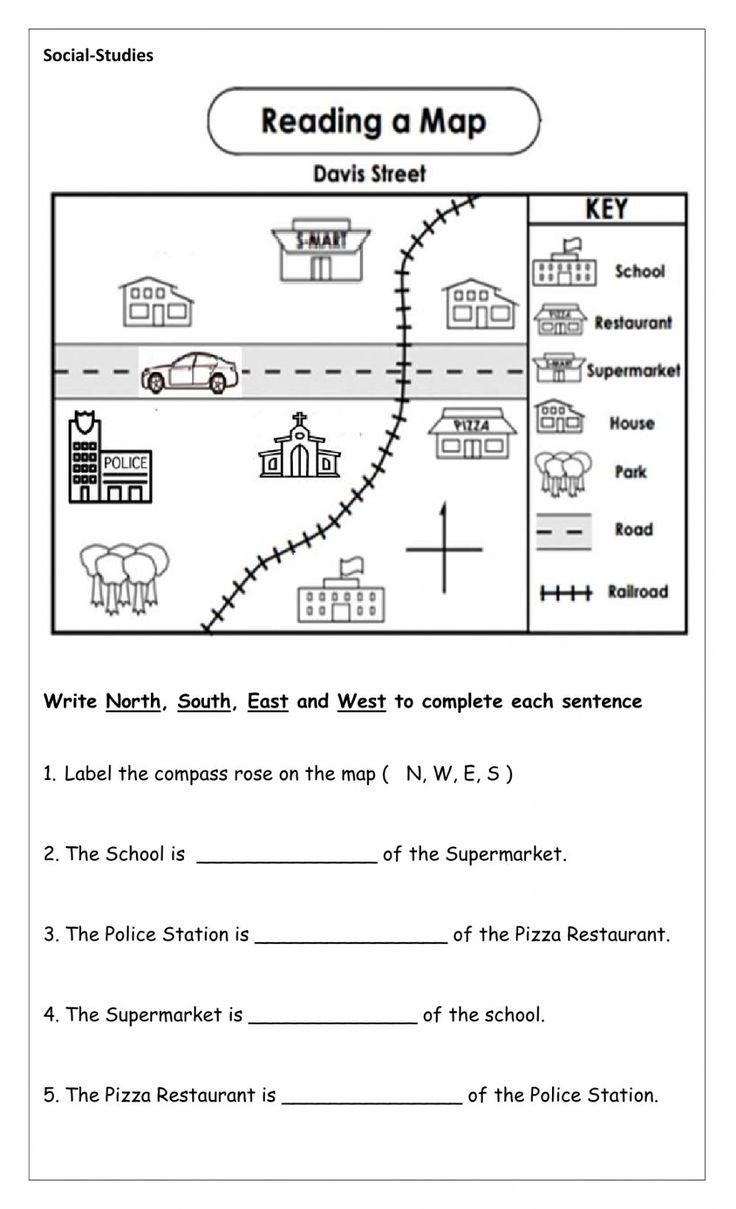 printable map skills worksheets pdf