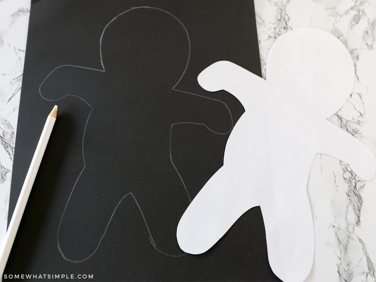 Masking Tape Mummy Craft From Somewhat Simple