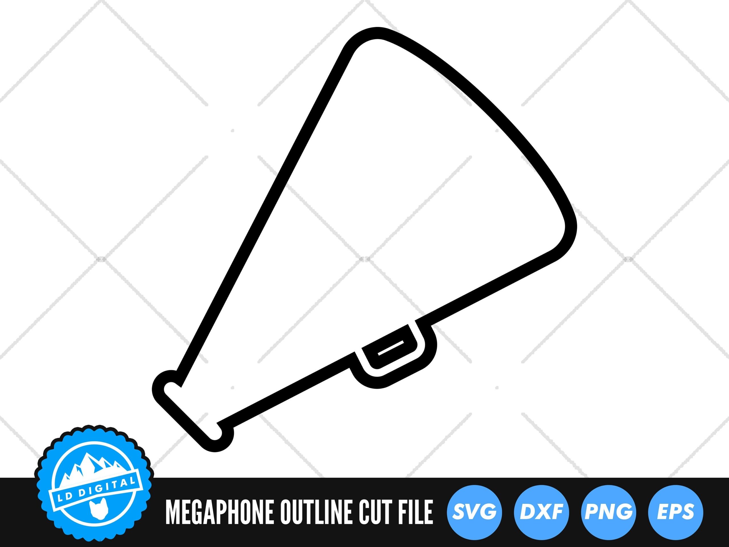 megaphone printable template