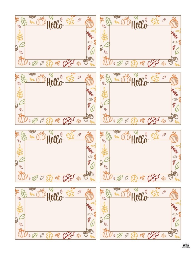 Name Tags 44 Unique Designs FREE Printabulls