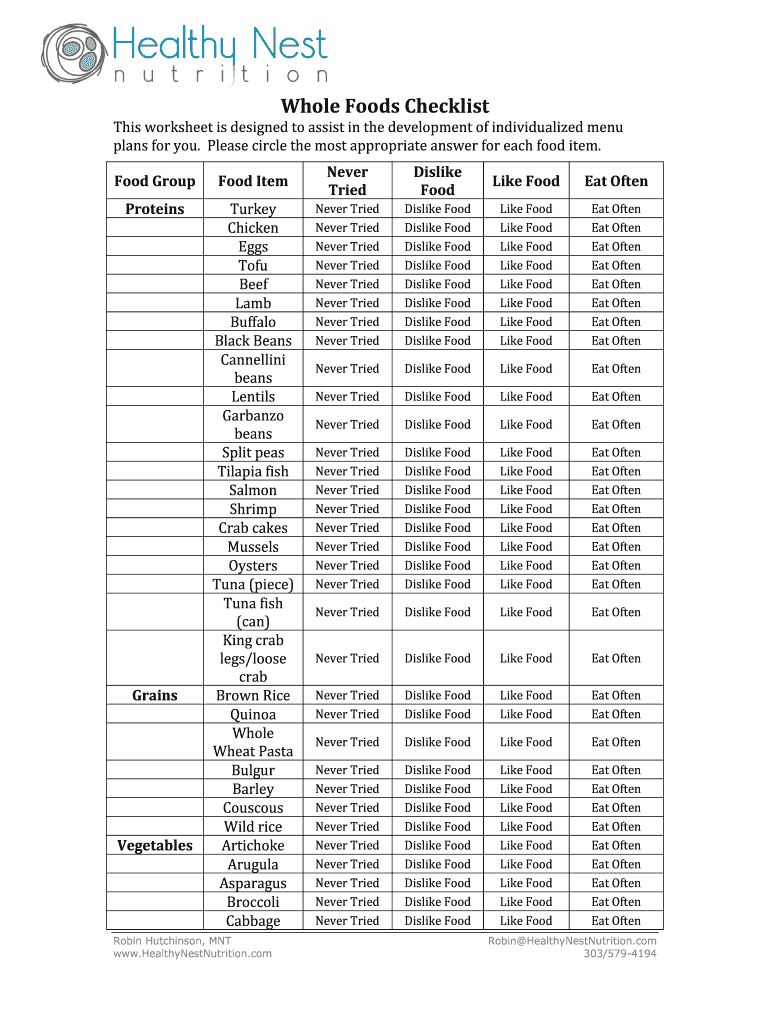 Nesting Checklist Printable Pdf Fill Out Sign Online DocHub