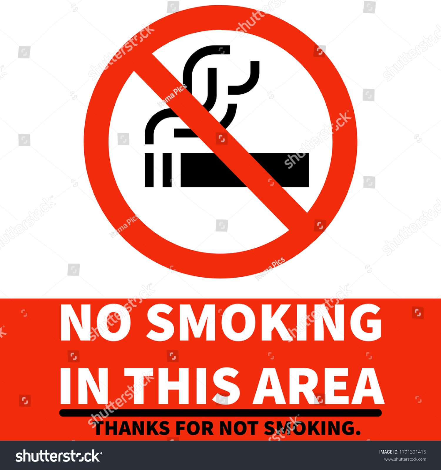 no smoking sign printable
