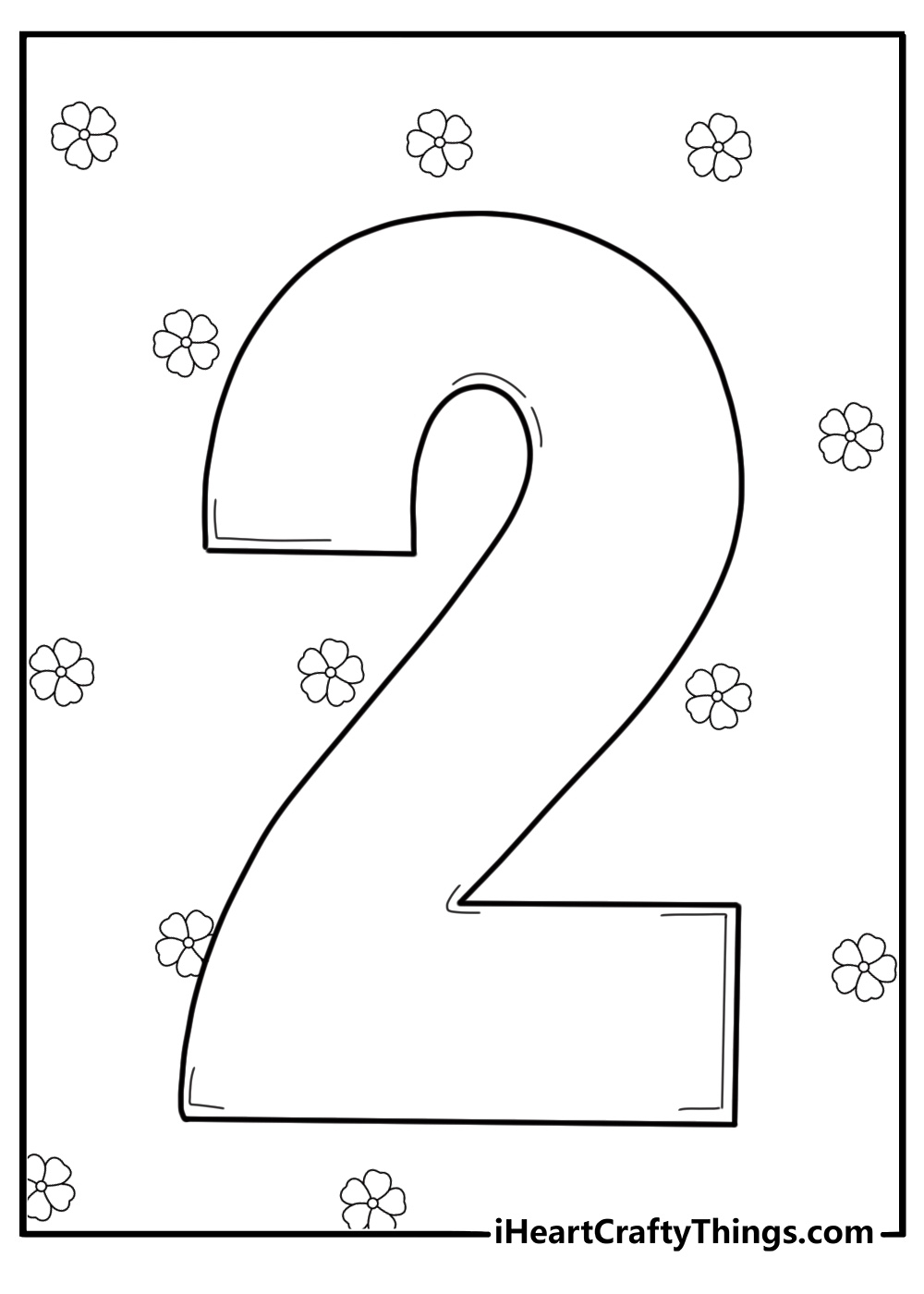Number 2 Coloring Pages 25 Free Printable PDFs To Download