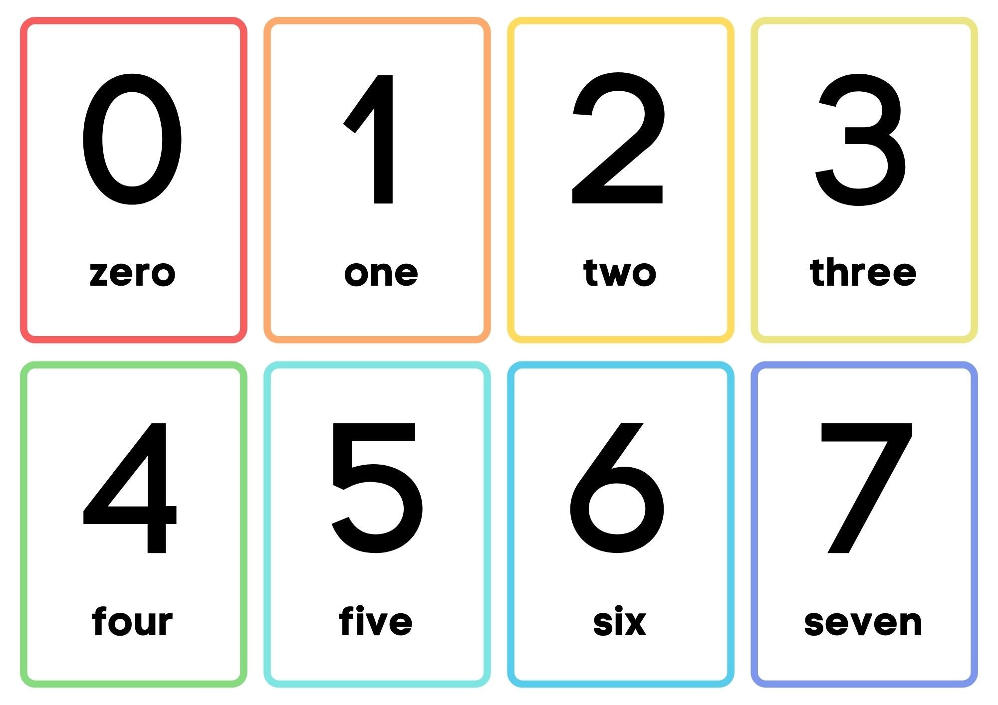 number flashcards 1 20 printable pdf