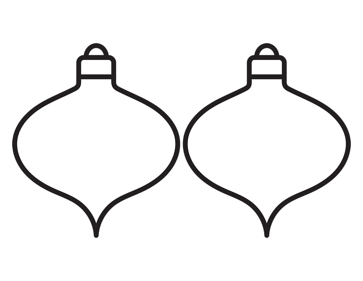 Ornament Template Free Printable The Best Ideas For Kids