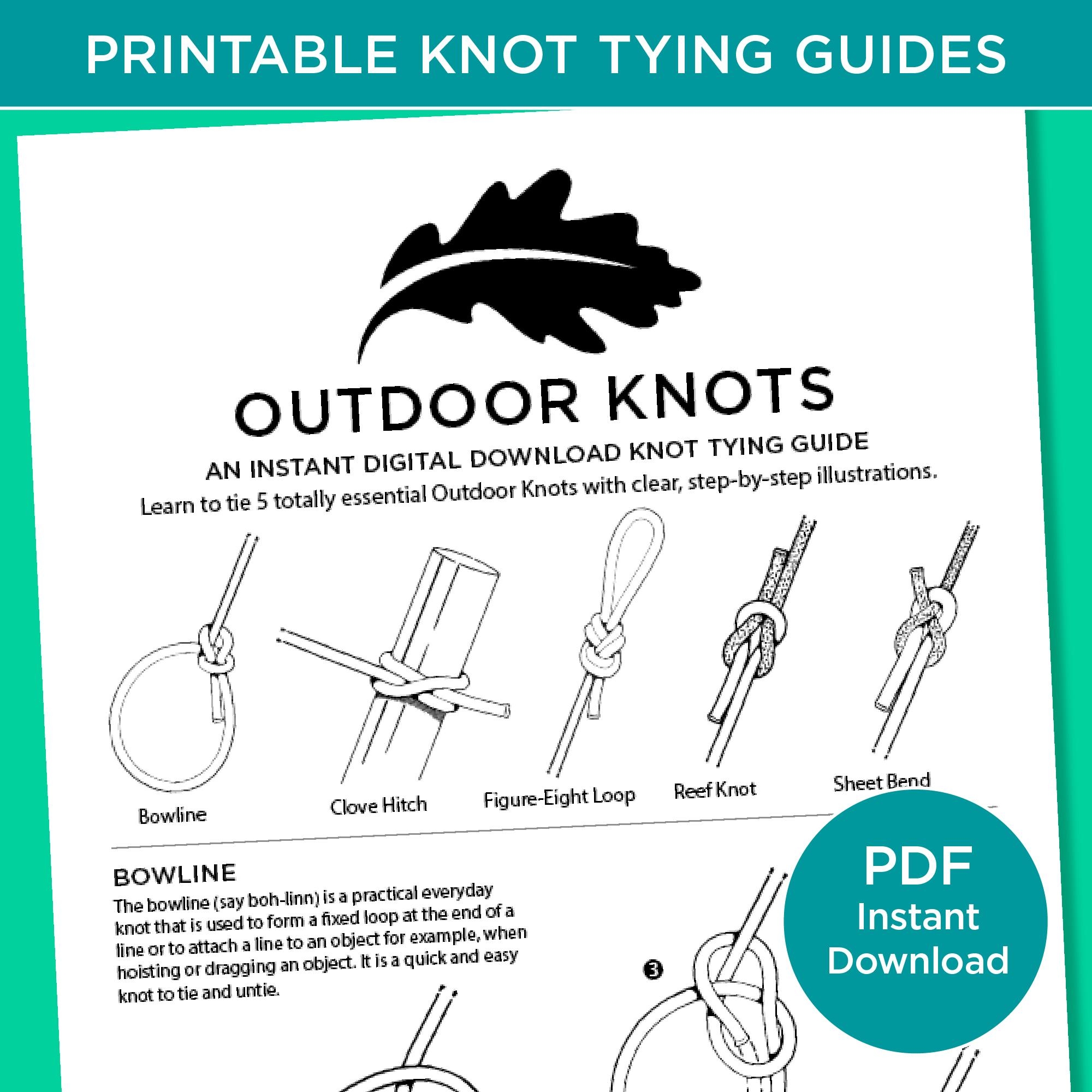 printable knot tying guide pdf