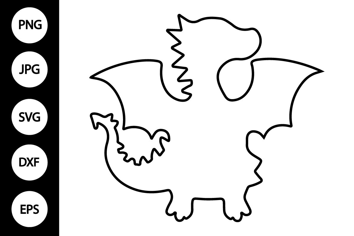 dragon template printable