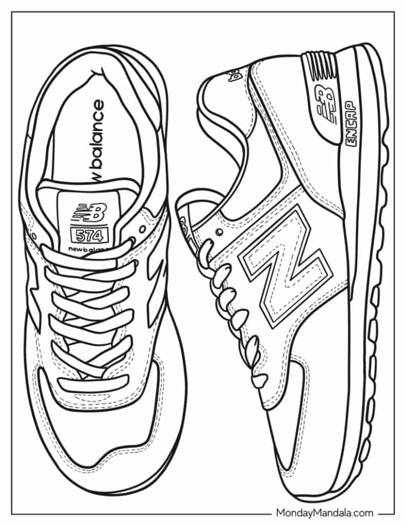 Own Shoe Coloring Pages Design Your Own Trainers Printable Sneakers Sneaker Template Printable Converse Shoe