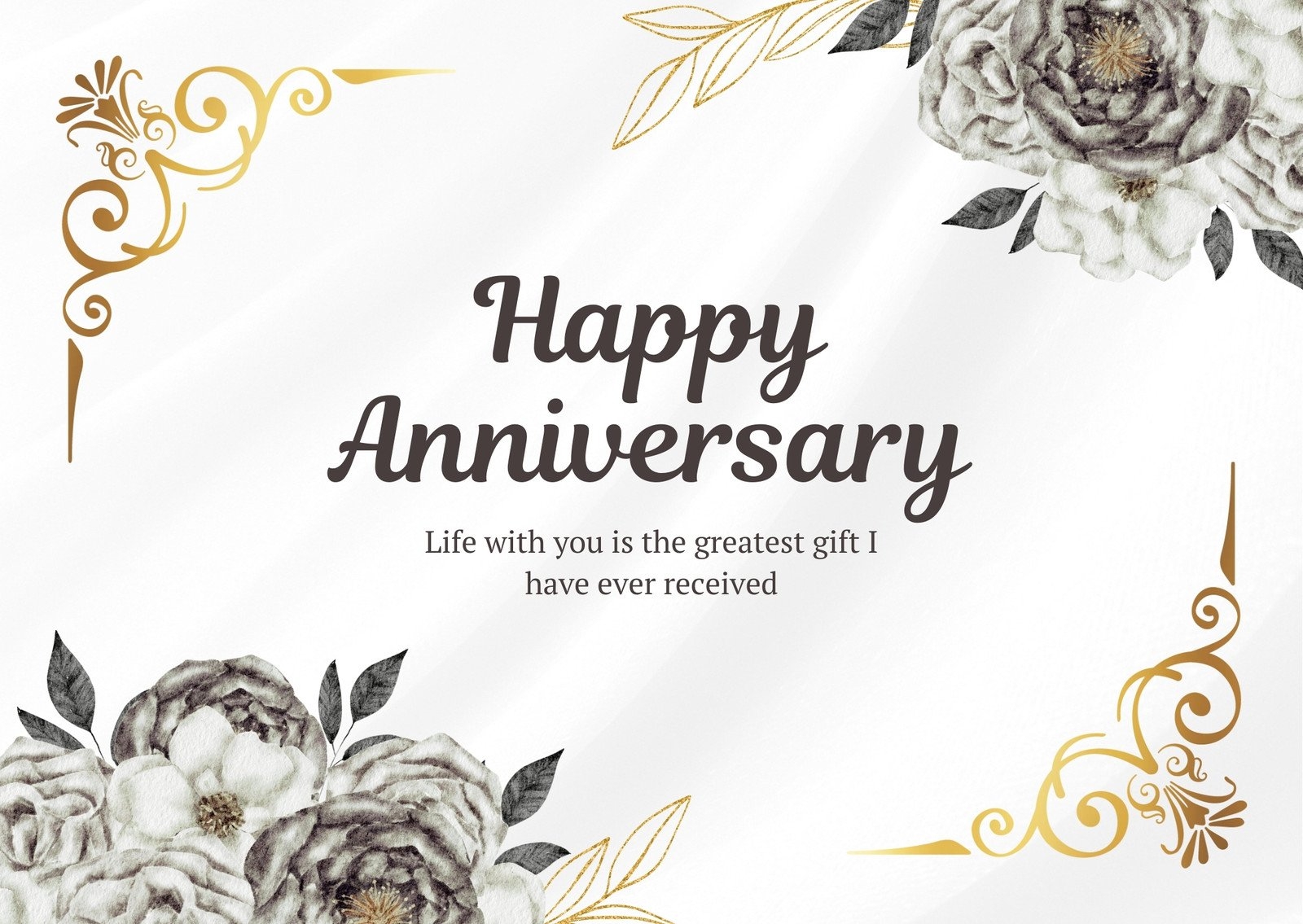 Page 3 Free Printable Customizable Anniversary Card Templates Canva